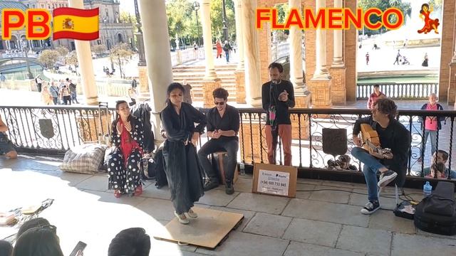 Octubre 2023 Ep185 | La Flamenco Dance Open Show | Plaza de España #sevillanas #flamenco #sevilla смотреть онлайн