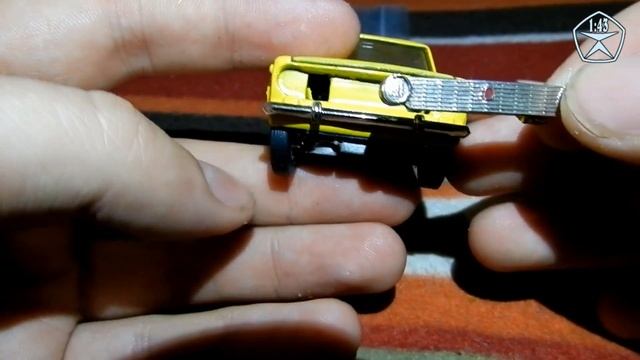 модель автомобиля ваз 2101 1:43 ремонт. Новые фары и решетка смотреть онлайн