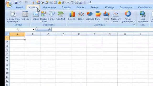 1 Decouverte Excel 2003 2007 Menus Vidéo Dailymotion смотреть онлайн