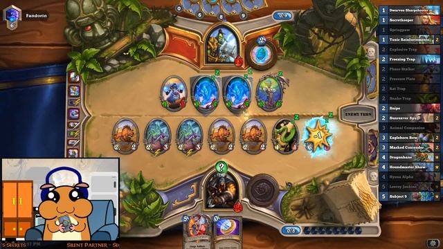 [ Hearthstone S69 ] Secret Hunter - Descent of Dragons смотреть онлайн