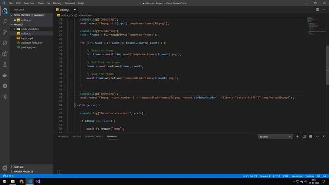 Video Processing in Node.js with Jimp and FFmpeg смотреть онлайн