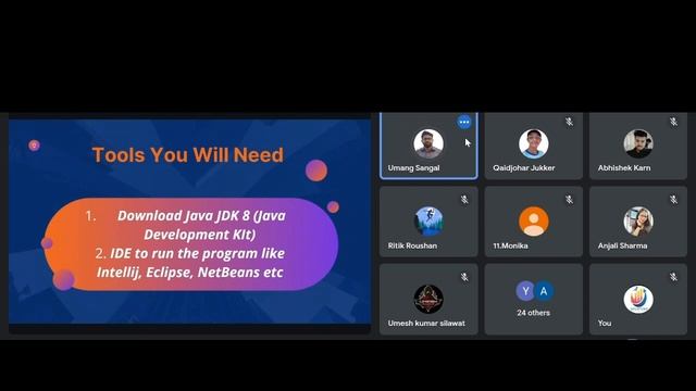 Learn JAVA from the scratch смотреть онлайн