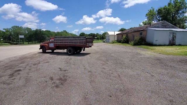 lot 11278 1949 Ford f-5 dump truck смотреть онлайн