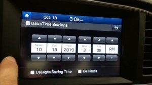 2017, 2018, 2019 & 2020 Hyundai Elantra - How To Adjust Time on Clock - Set Date, Hour, Minutes