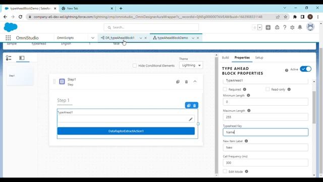 TypeAhead Block (Part I) | Populate Data using DataRaptor Extract | OmniStudio | Salesforce V смотреть онлайн