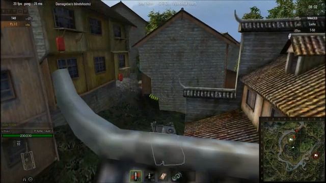 Worlf of Tanks - How to get on the hill of Pearl River смотреть онлайн