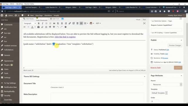 WordPress Bid Management System 3 смотреть онлайн