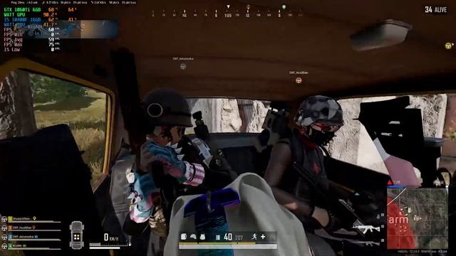 PUBG STEAM : ERANGEL I5 10400F 16GB GTX 1060 6GB смотреть онлайн