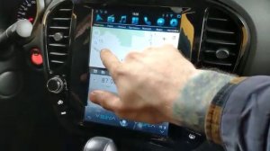 Nissan Juke магнитола в стиле Тесла