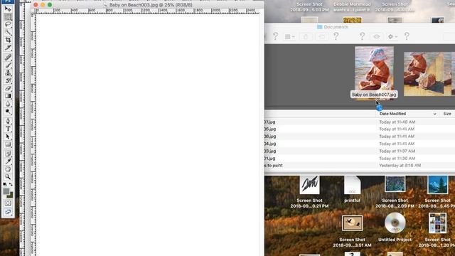 Use Photoshop to Scan Large images by scanning and merging смотреть онлайн