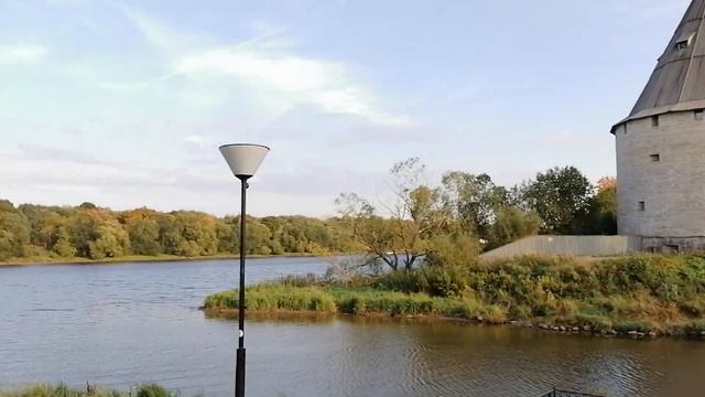 Старая Ладога. Устье реки Ладожки (Елены). Смотровая площадка. 23.09.2023. смотреть онлайн