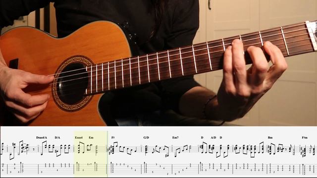 Is this the World We Created? Queen Guitar lesson cover TAB смотреть онлайн