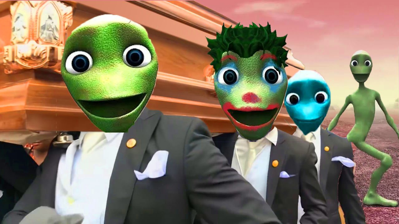 Alien Dance | Танцующий ЧУЖОЙ - Coffin Dance (Cover) смотреть онлайн