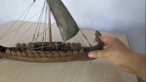 № 22 Модель корабля Драккар своими руками.
