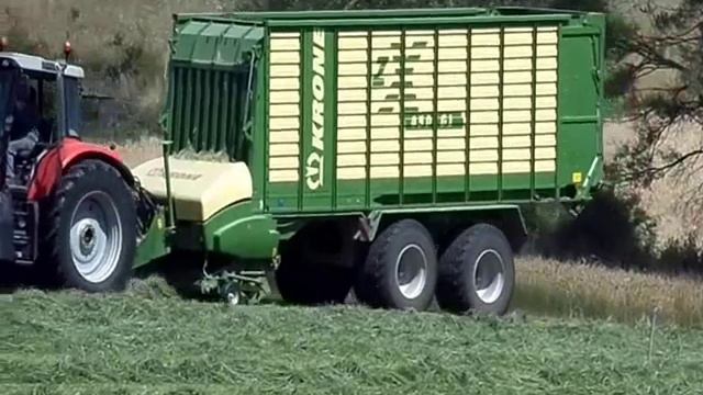 Massey Ferguson autocargador Krone смотреть онлайн