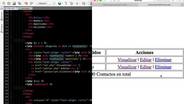 CRUD en PHP (simulación con SESSION) 2d2 смотреть онлайн