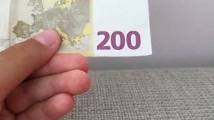 Обзор Купюры 200 Евро