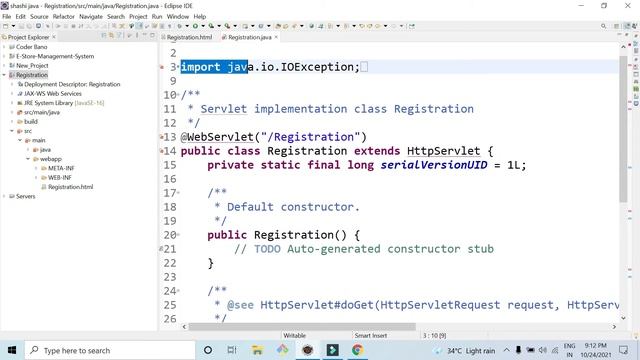 How to create a Registration Form in Eclipse | Eclipse - Create Java Project смотреть онлайн