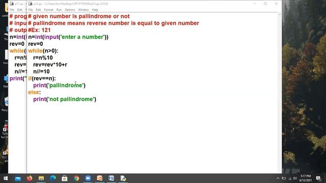CRT PYTHON PROGRAMMING LECTURE 10 BY KVR смотреть онлайн