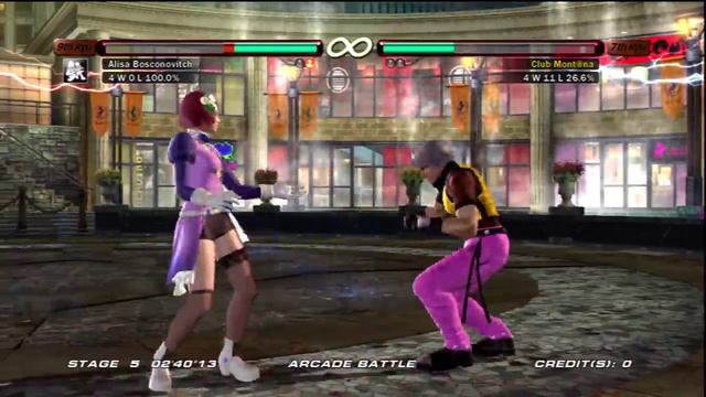 Tekken 6 (Ps3) Playthrough-Part 2: Alisa
