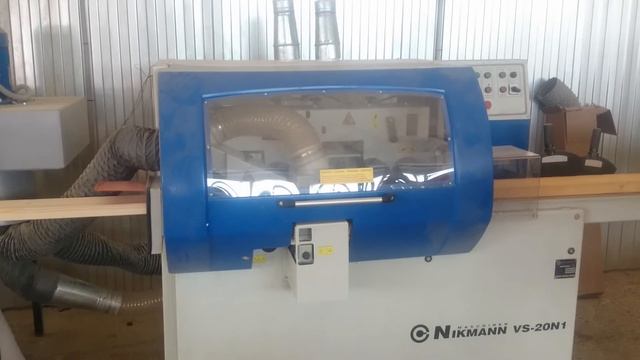 Четырехсторонний строгальный станок Nikmann VS-20N1 смотреть онлайн