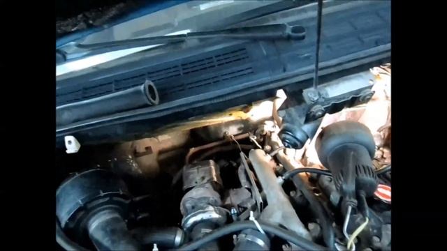 Космический пепелац или замена рулевой рейки на Renaul Espace1