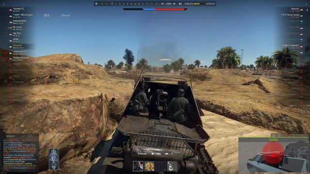 War Thunder RB, Tunesien, Marder III смотреть онлайн