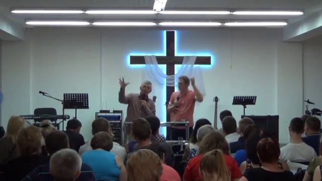 Служение 21.06.17 - Кравченко Сергей и Веслав Джемба смотреть онлайн