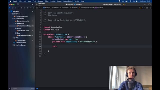Create a Virtual Pet App in SwiftUI with MVVM (iOS 2022) смотреть онлайн