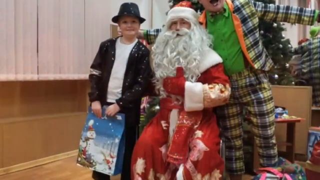 Новогодний праздник в ДК «Перово» (ч.2)