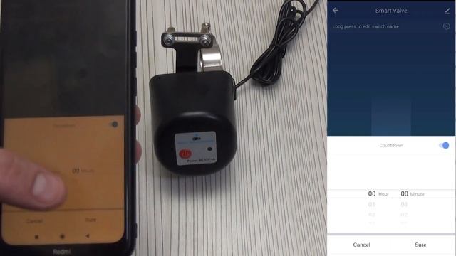 WiFi умный электропривод шарового крана воды газа Tuya автоматизация умный дом смотреть онлайн