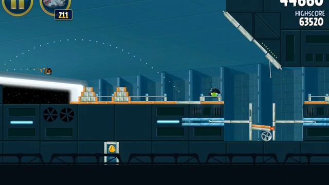 Angry Birds Star Wars Death Star 2-18 3 Star Walkthrough смотреть онлайн