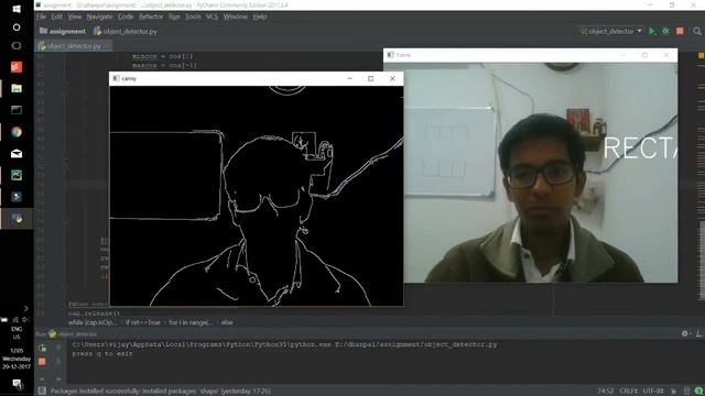 Real Time Shape Detector Using OpenCV смотреть онлайн