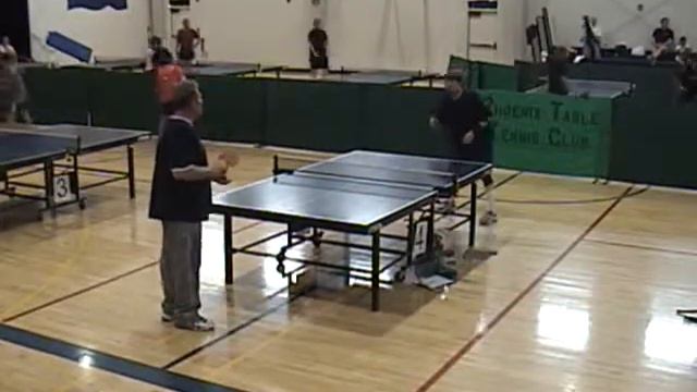 Bill Kenig vs. Chuck Keller - Ping Pong /Table Tennis смотреть онлайн