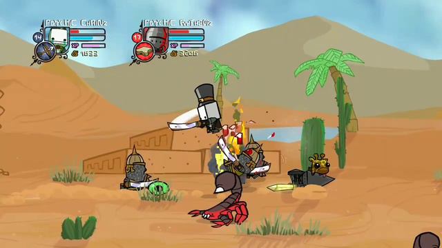 Castle Crashers: Alien Ship - 2 Player Gameplay - Part 7 смотреть онлайн