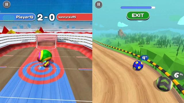 Going Balls | Epic Race, Banana Frenzy Vs Race 10, Goal Ball - Satisfying Mobile Games смотреть онлайн