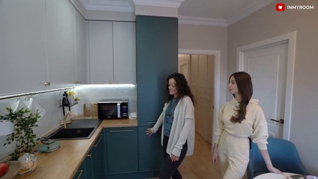 ? ОДНУШКА ДИЗАЙНЕРОВ с Домом для Кошки, ГАРДЕРОБНОЙ и ПОСТИРОЧНОЙ! Рум тур современный интерьер смотреть онлайн