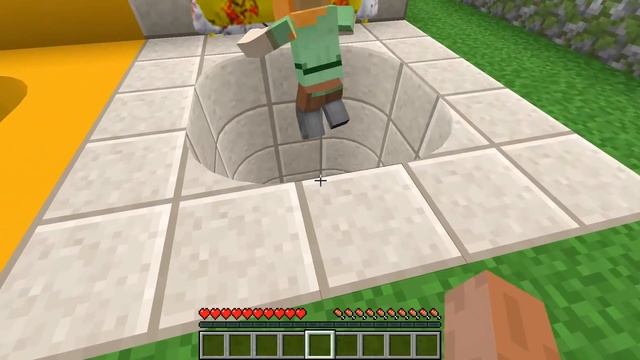 Chose The Right way in Pit Monster in Minecraft gameplay scooby craft minecraft animations смотреть онлайн