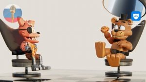 ГЛЭМРОК ЧИКА СХОДИТ С УМА! / FNAF Animation Угарная озвучка