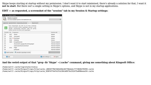 Ubuntu: Stop Skype from launching on startup? (Xubuntu) смотреть онлайн