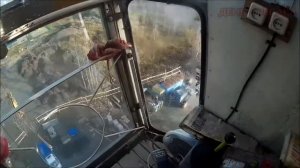 подняться в кабину башенного крана