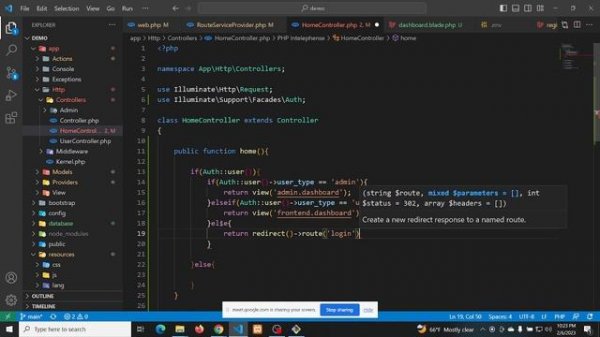 Multi Auth  & Admin Middleware | Learn Laravel basic to Advance 11