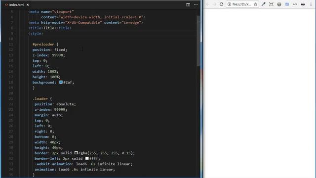 Урок Javascript #24. Создаем preloader для сайта смотреть онлайн