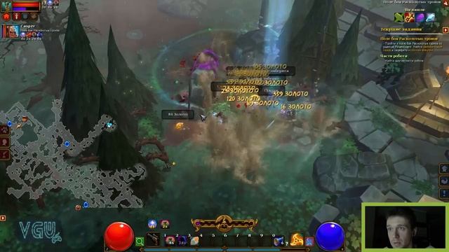 Torchlight 2 - Прохождение. Скиталец. Хардкор. Мастер. Часть 32: Владения Смехоплюй. Голова робота смотреть онлайн