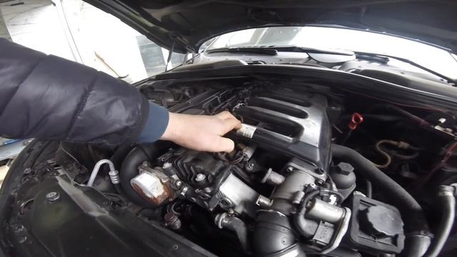 Диагностический день BMW, ремонтируем E70 N62B48 с ГБО Zavoli
