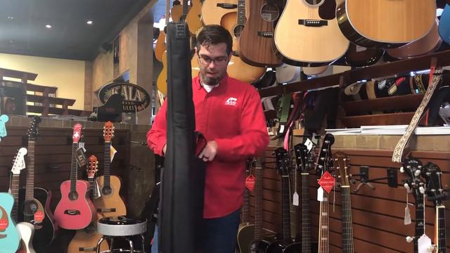 Unboxing of the Fender American Acoustasonic Telecaster in Sonic Gray at Lane Music in Knoxville, T смотреть онлайн