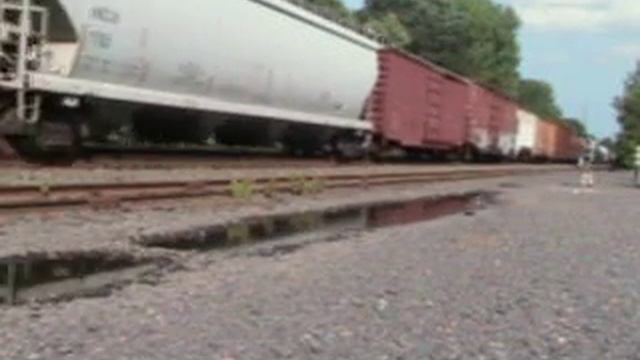 RARE! BNSF AC4400CW Leader at South Plainfield смотреть онлайн