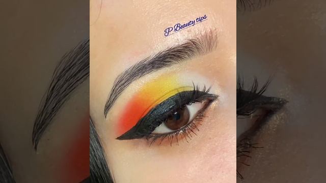 beginners easy way haldi eye makeup tutorial !!#youtube #makeup #youtubeshorts #viralvideo #status смотреть онлайн