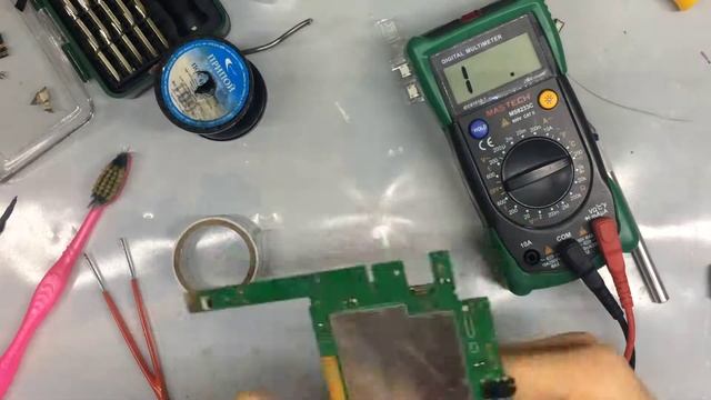 №8 Ремонт планшета Lenovo A7600-H: установка разъема питания, восстановление аккумулятора смотреть онлайн