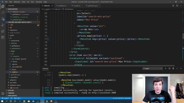 Next.js Building a Car Trader App #4: Model - Dynamic Dropdown using Formik and SWR смотреть онлайн